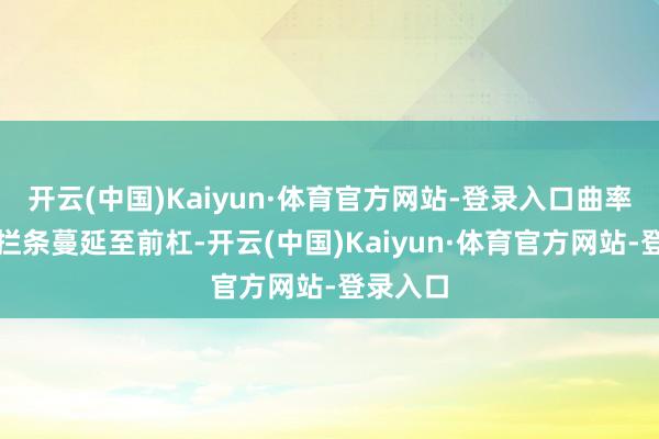 开云(中国)Kaiyun·体育官方网站-登录入口曲率大灯遮拦条蔓延至前杠-开云(中国)Kaiyun·体育官方网站-登录入口