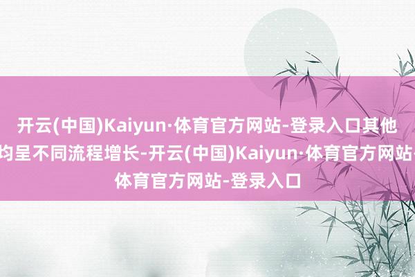 开云(中国)Kaiyun·体育官方网站-登录入口其他企业销量均呈不同流程增长-开云(中国)Kaiyun·体育官方网站-登录入口