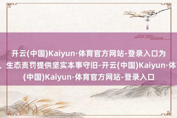 开云(中国)Kaiyun·体育官方网站-登录入口为产业升级、民生保险、生态责罚提供坚实本事守旧-开云(中国)Kaiyun·体育官方网站-登录入口