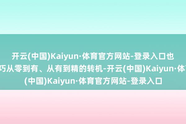 开云(中国)Kaiyun·体育官方网站-登录入口也折射出中国新能源技巧从零到有、从有到精的转机-开云(中国)Kaiyun·体育官方网站-登录入口
