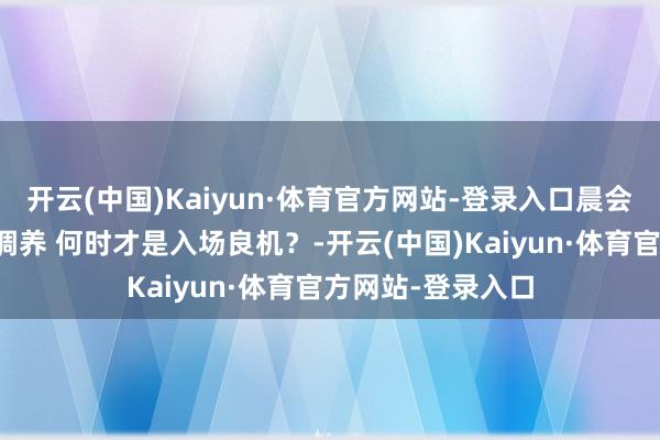 开云(中国)Kaiyun·体育官方网站-登录入口晨会博弈：指数抓续调养 何时才是入场良机？-开云(中国)Kaiyun·体育官方网站-登录入口